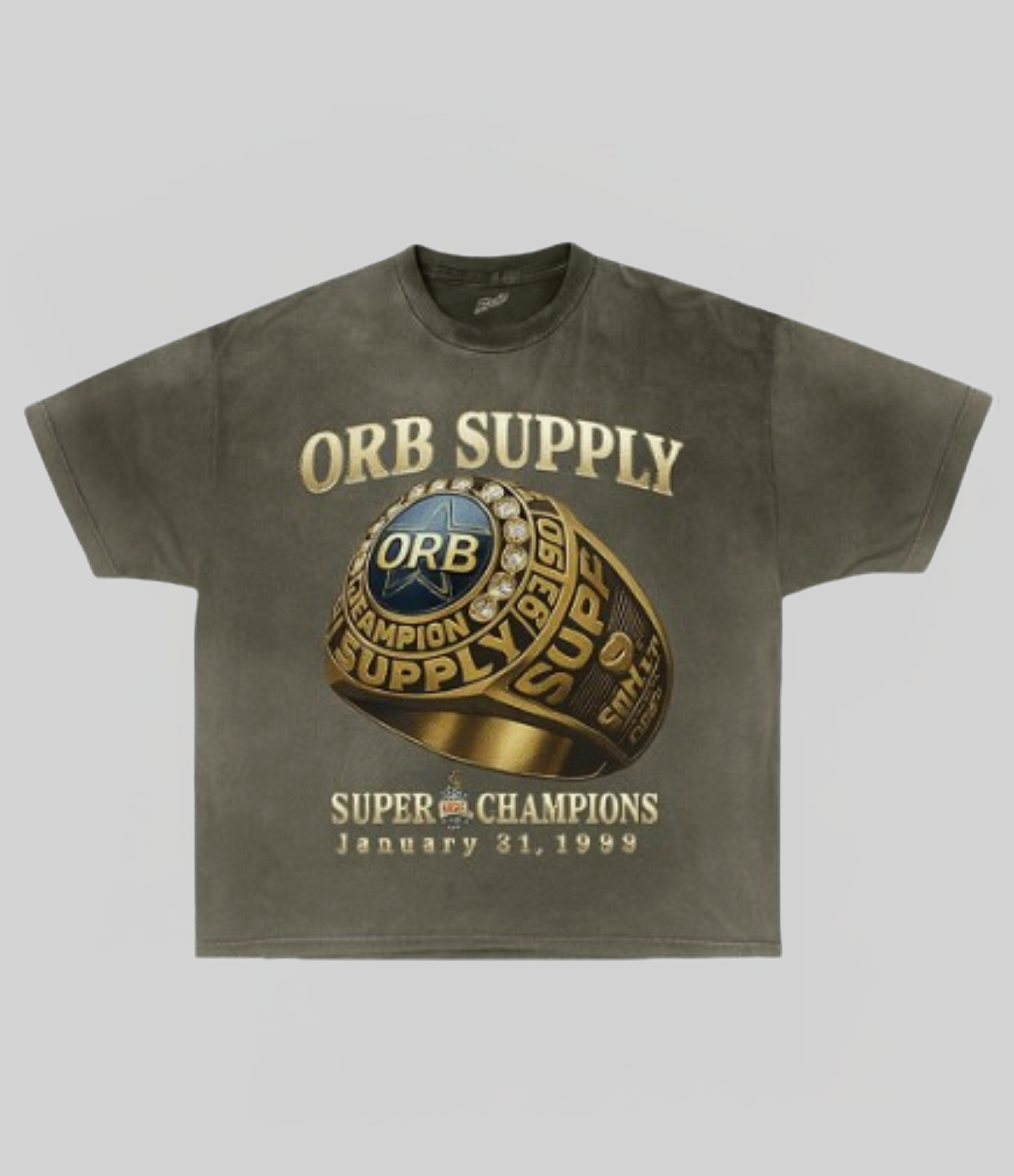 Championship Ring Tee - Stone Wash (Boxy)