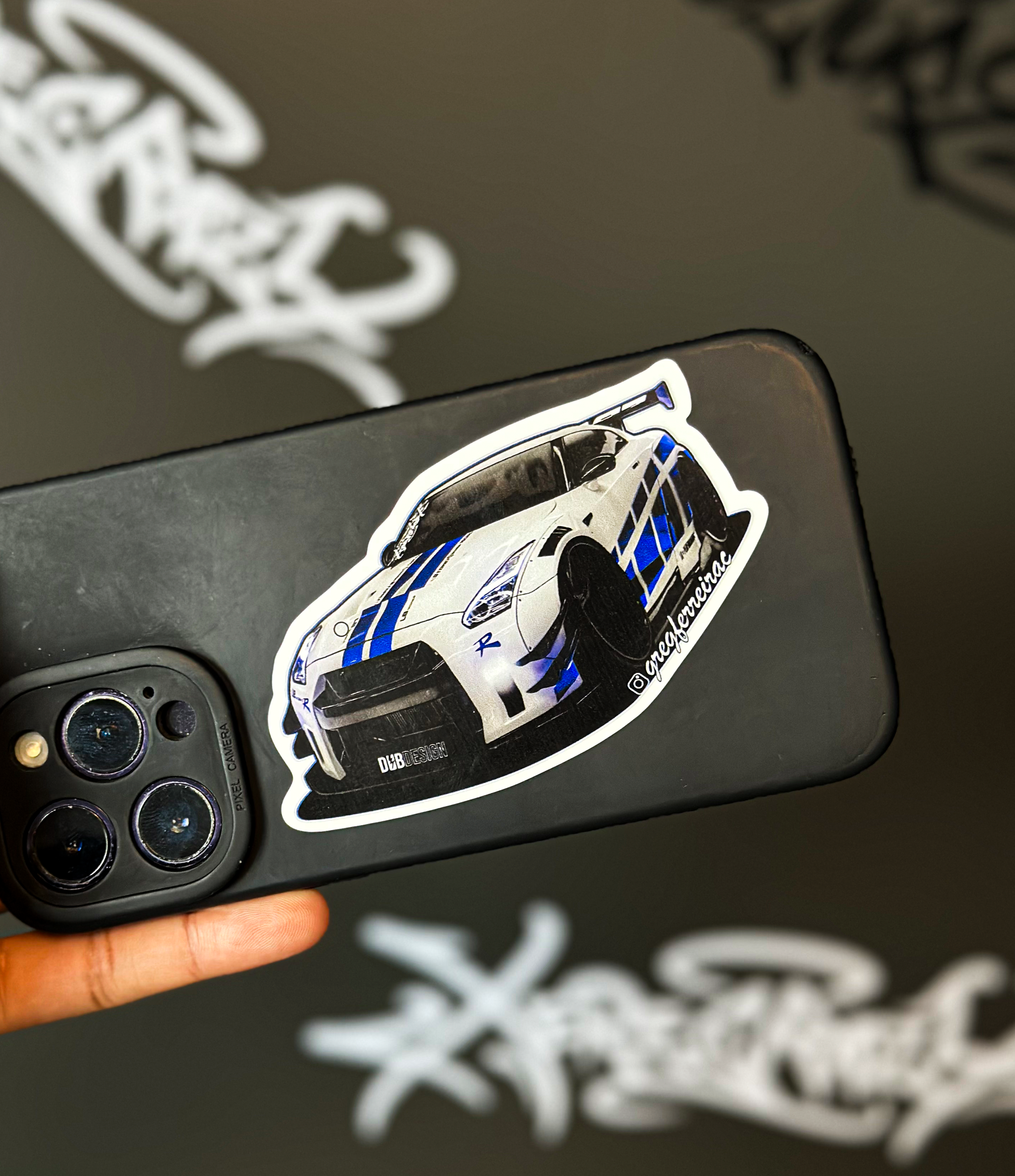 Adesivo GTR Fênix - Celular