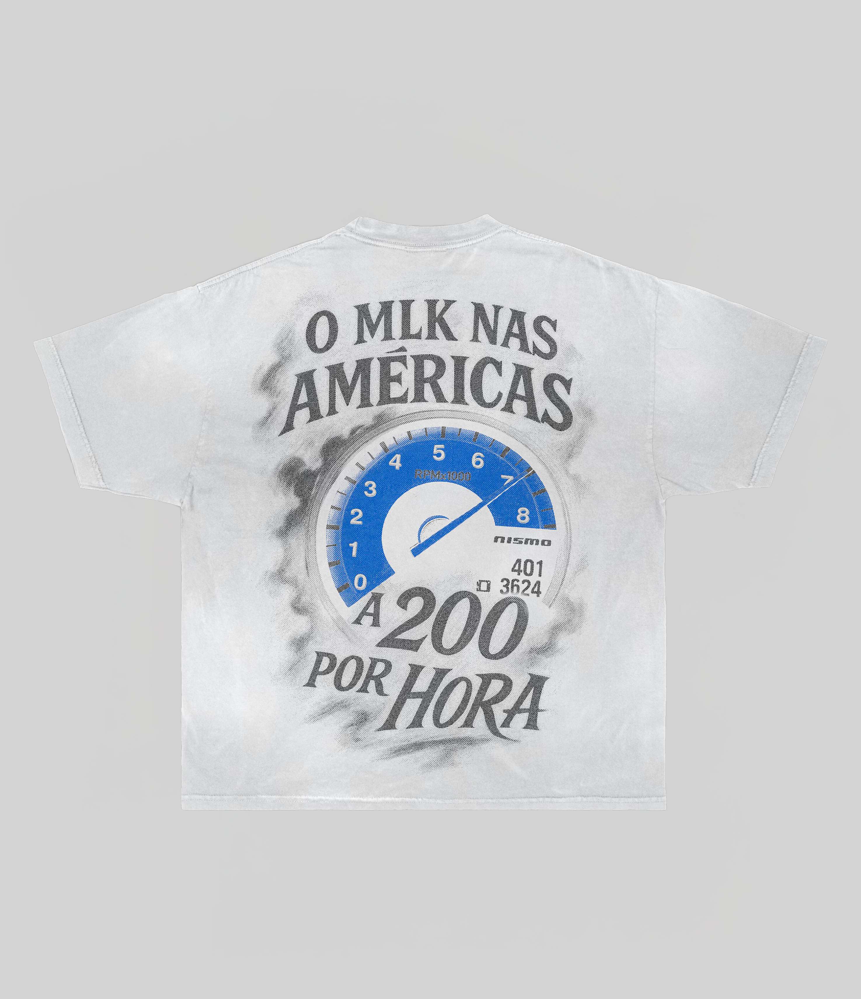 GTR KING TEE - WHITE (Boxy)